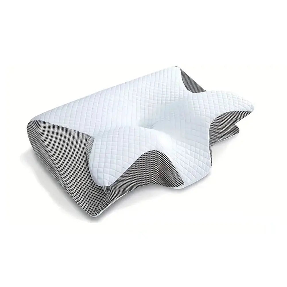 Korper™ Butterfly Memory Foam Pillow - Ergonomic Cervical Support for Back & Side Sleepers with Armrests