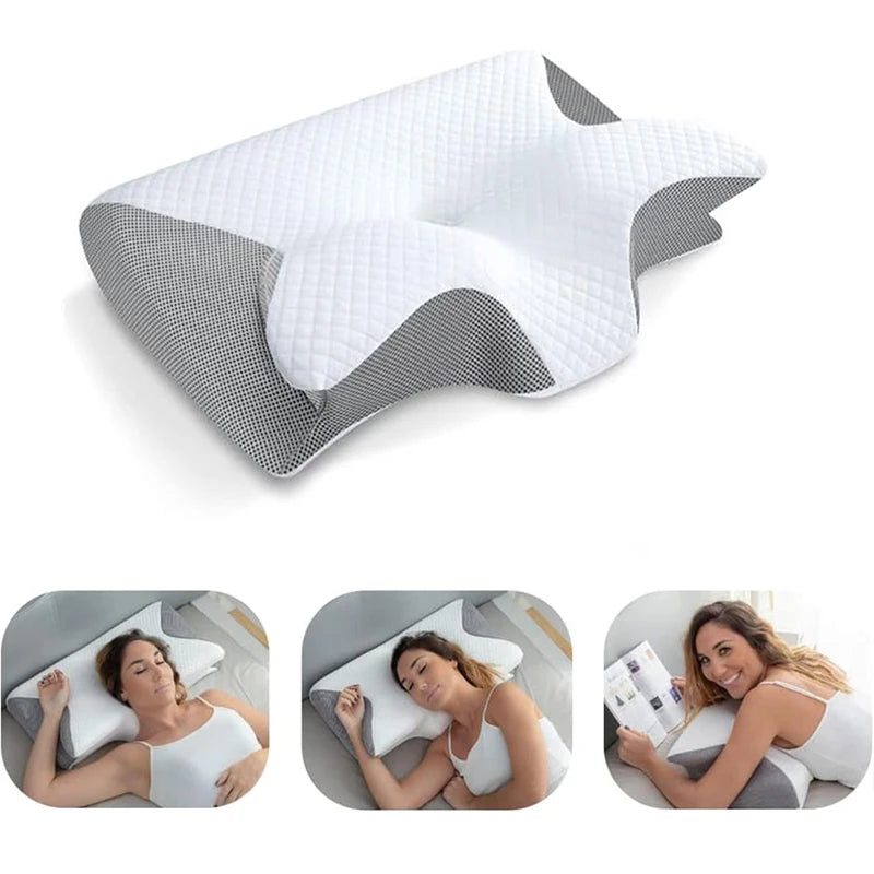 Korper™ Contoured Support Pillow - Orthopedic Memory Foam