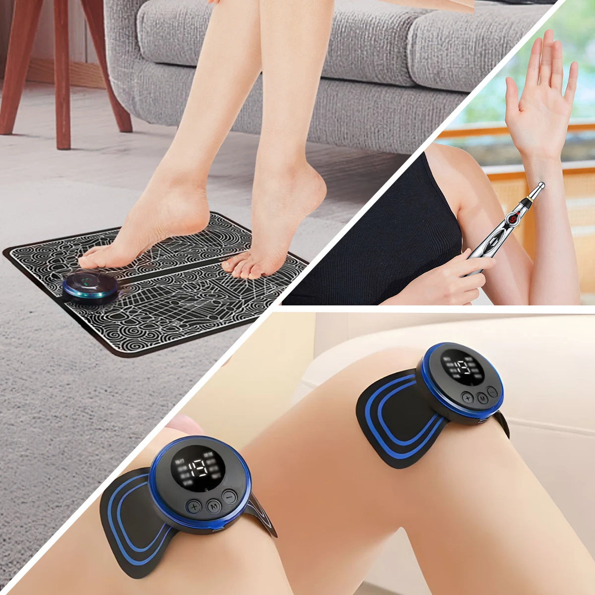 Korper™ Electric Foot Massager - EMS-Stimulator Mat