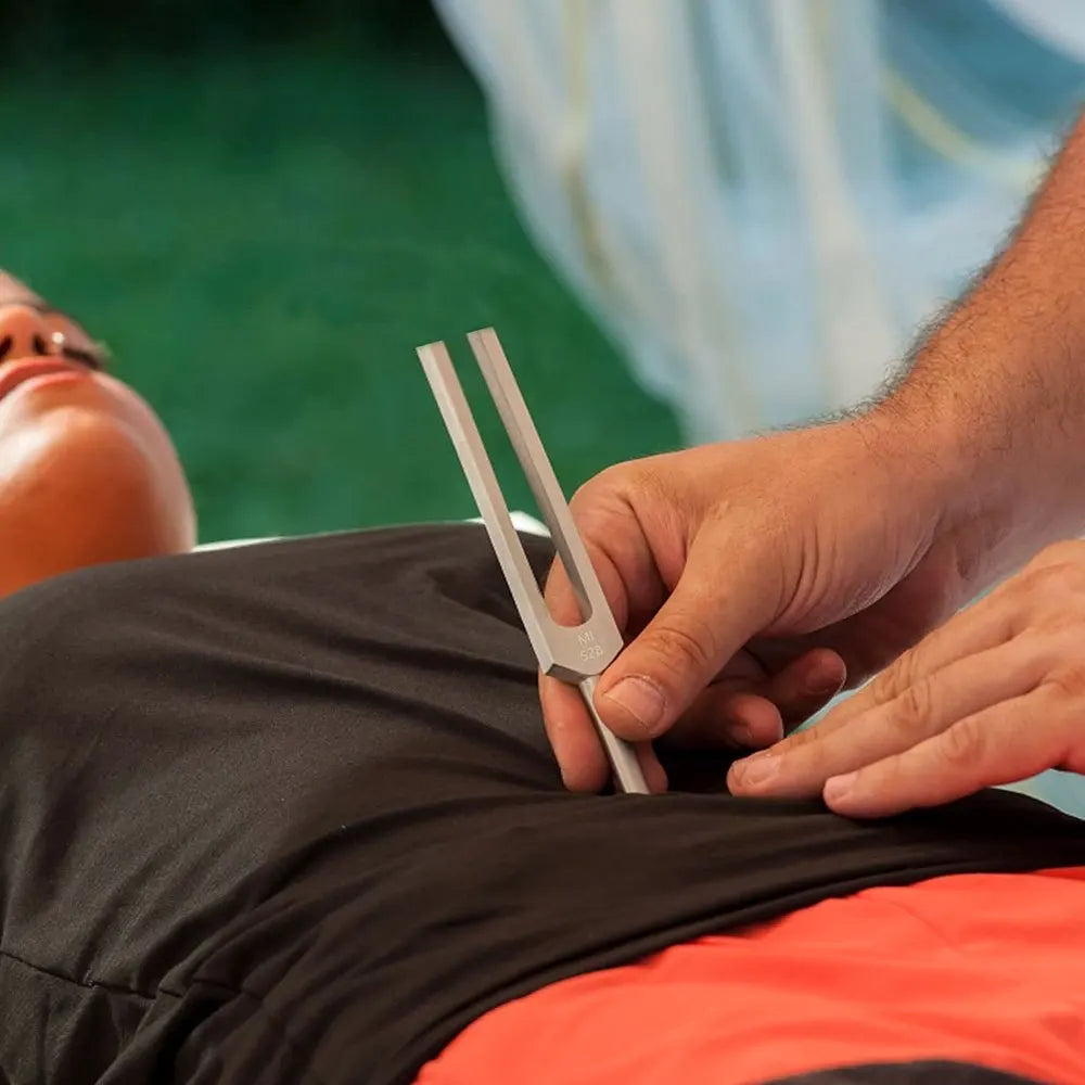 Korper™ Therapeutic Tuning Fork - With Resonant Box - Sound Therapy Meditation and Relaxation