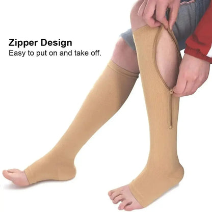 Korper™ Zipper Compression Socks