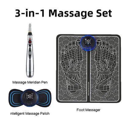 Korper™ Electric Foot Massager - EMS-Stimulator Mat
