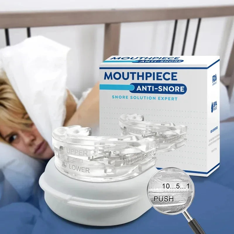 Korper™ Adjustable Anti-Snoring Mouthpiece - Stop snoring Instantly