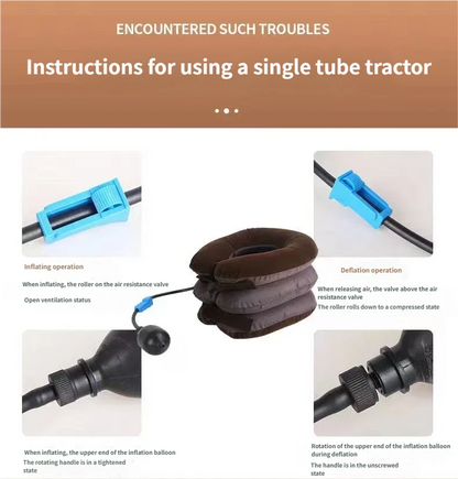 Korper™ Inflatable Neck Stretcher - Instant Relaxation