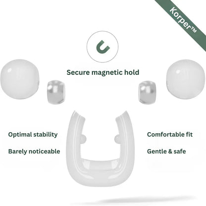 Korper™ Anti Snoring Nose Clip - Reusable Nasal Dilator for Better Airflow