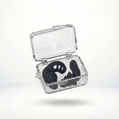 Korper™ 3-Layer Silicone Earplugs for Sleeping  - Reusable Noise Reduction Plugs for Sleeping, Focus & Travel