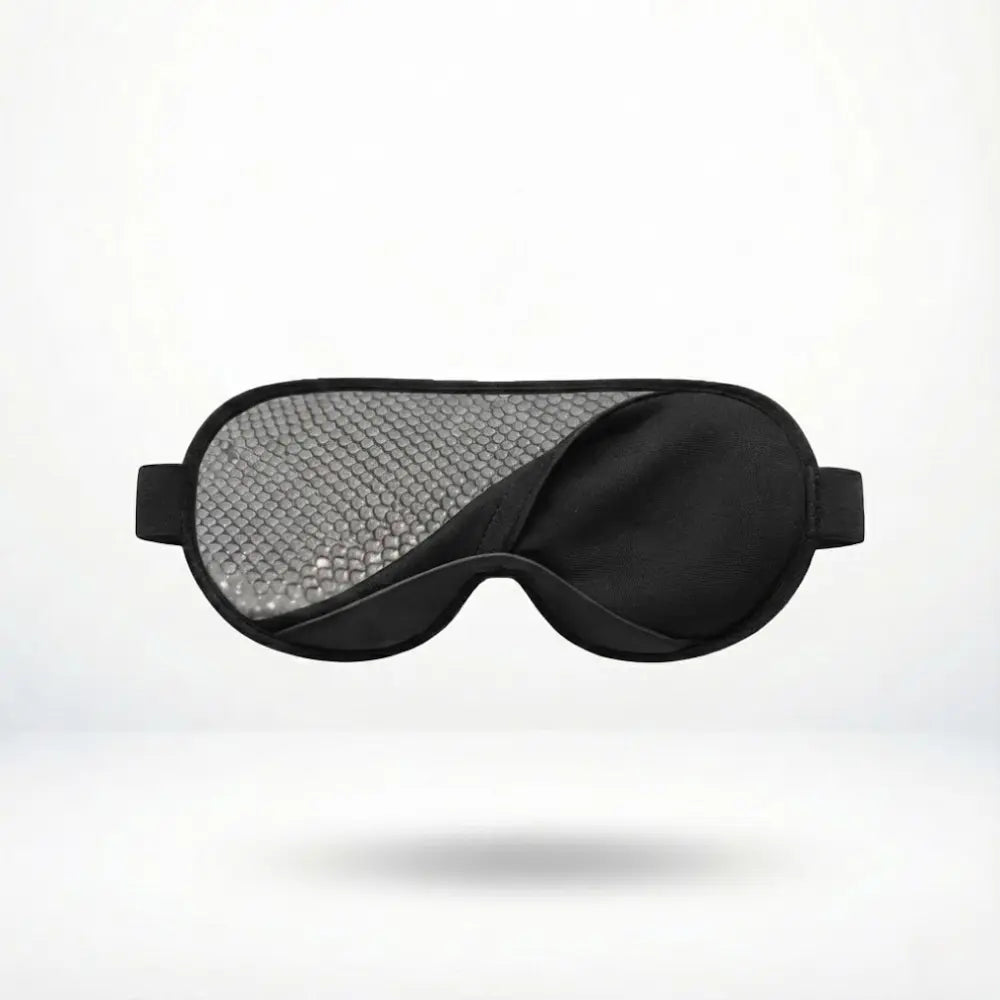 Korper™ Weighted Sleep Mask - Adjustable Gravity Bead Eye Mask for Deep Relaxation