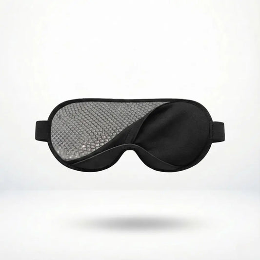Korper™ Weighted Sleep Mask - Adjustable Gravity Bead Eye Mask for Deep Relaxation