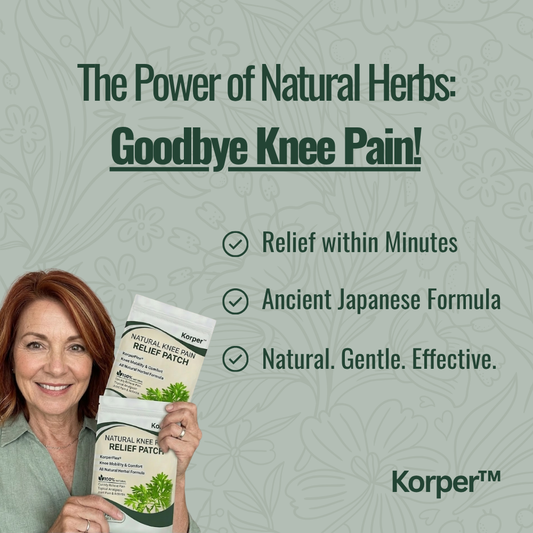 KorperScience 3 Month Supply: KorperFlex™ Warming Knee Patch