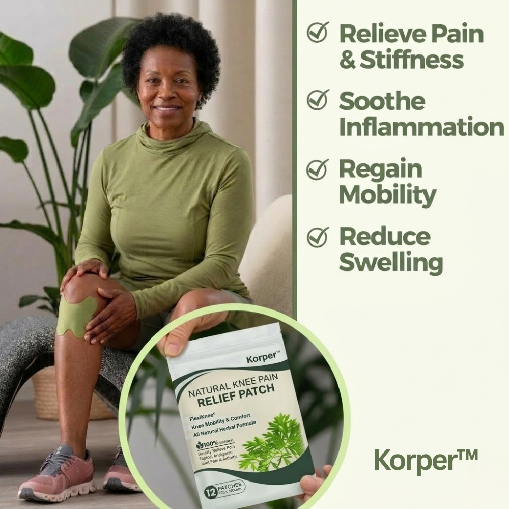 KorperScience 3 Month Supply: KorperFlex™ Warming Knee Patch